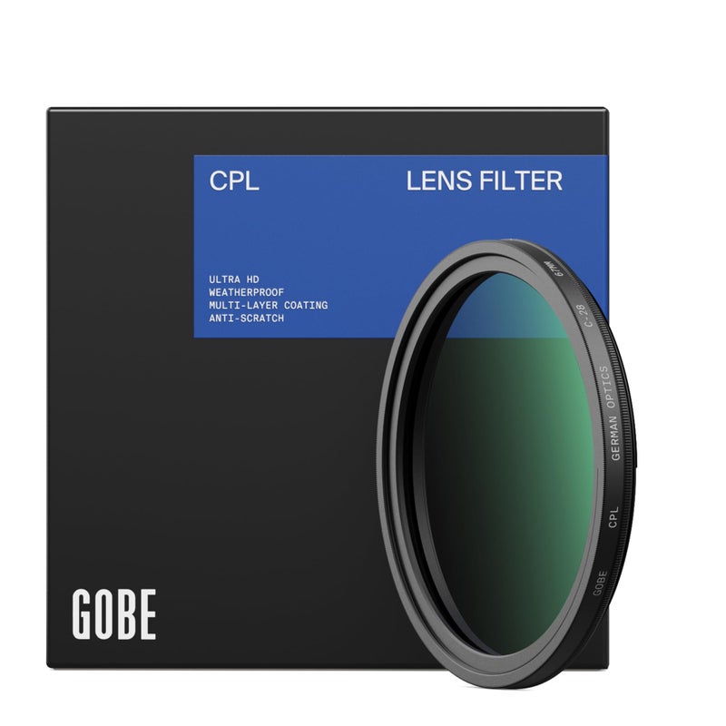 Gobe 67mm Circular Polarizing (CPL) Lens Filter (Pro) - Image 1